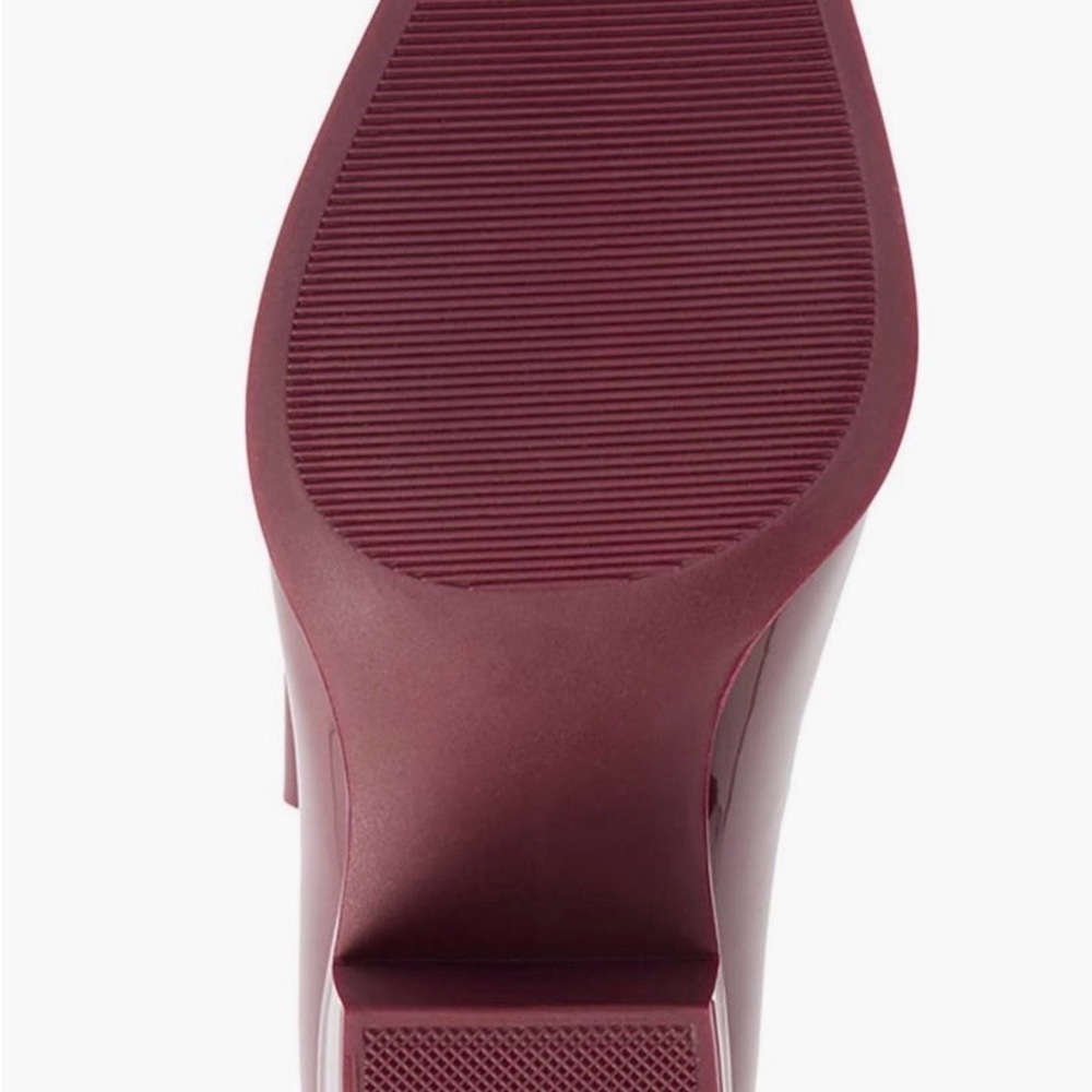 Beach by Matisse Oakley Western Booties Maroon Glossy Patent NWT - Picture 2 of 7